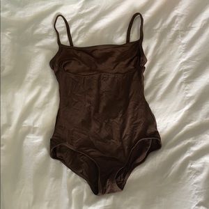 Brown Mirella leotard